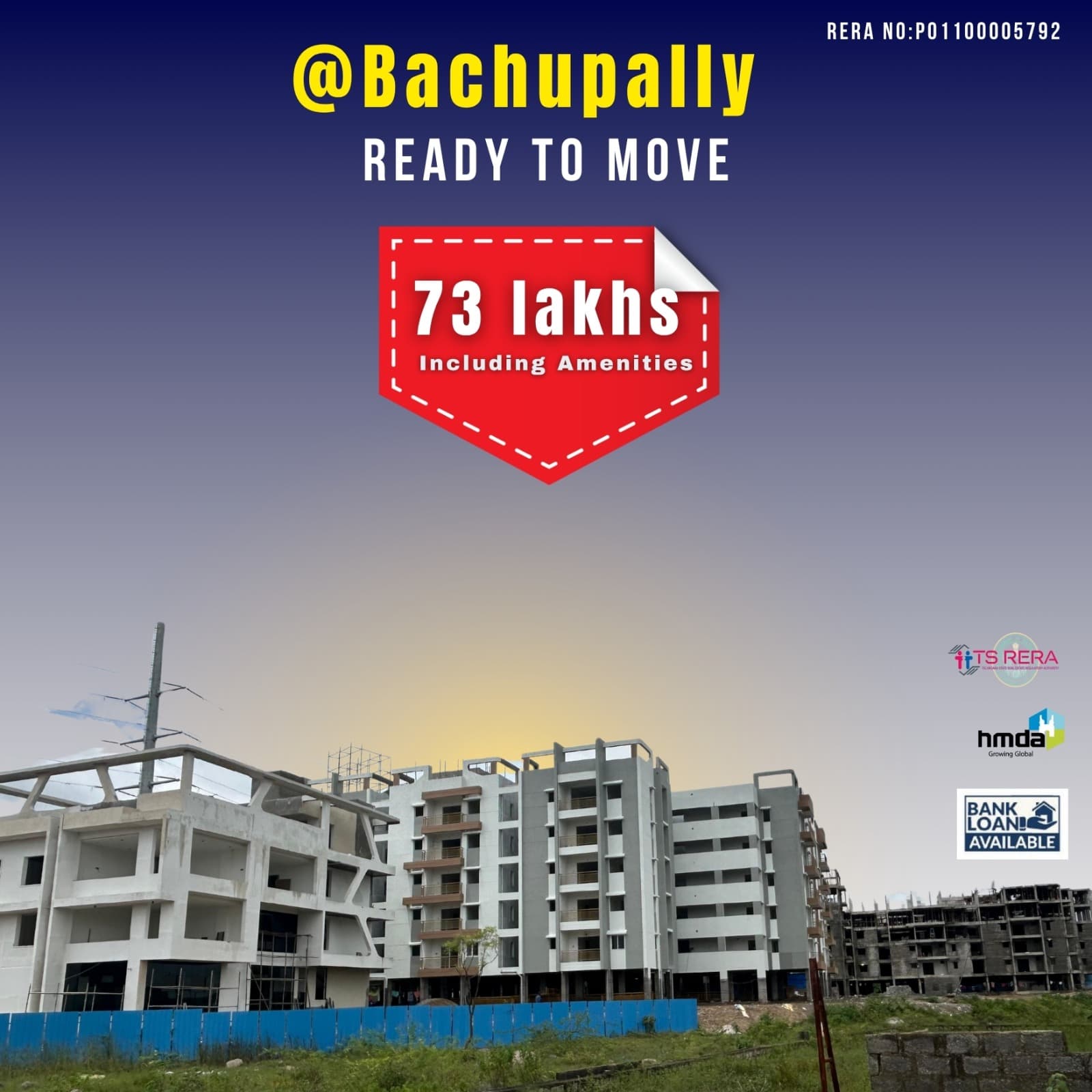 2BHK Flat D-210 - Oxygen valley